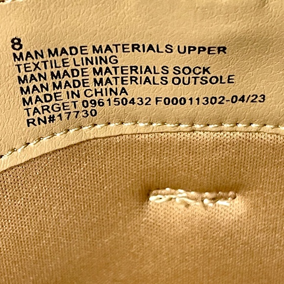 New women’s memory foam camel color knee high boots - Picture 9 of 9